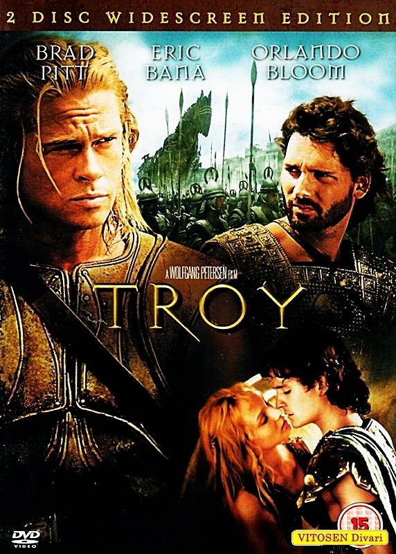 Troy - Troija, englantilainen kansi, 2disc widescreen version